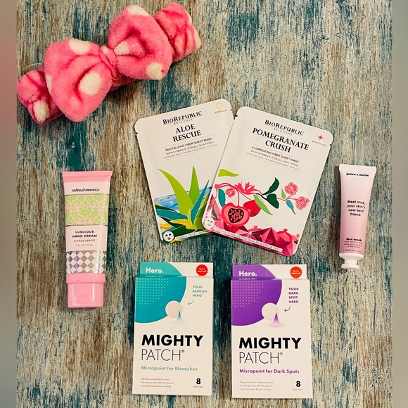 grace & stella Other - NEW* 6 items- LOT Bundle Skincare; HERO Cosmetics…Grace & Stella…BioRepublic